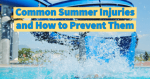 A person going down a waterslide