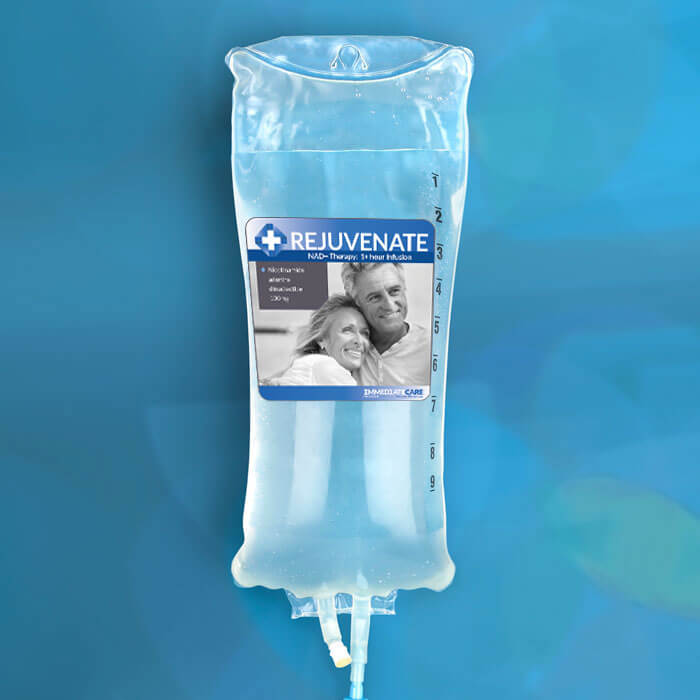 Rejuvenate age slowing infusion therapy IV bag